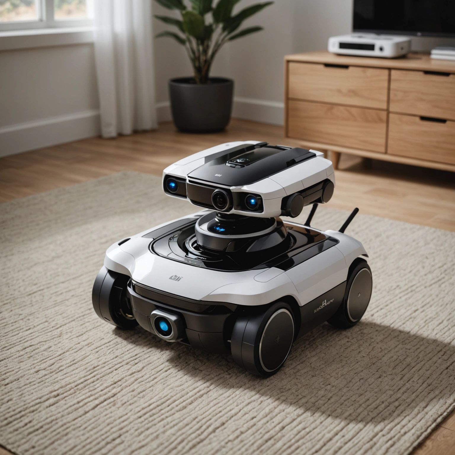 DJI’s first robovac features drone tech and a transparent design