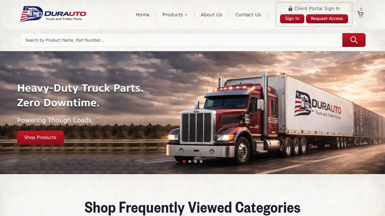 Durauto automobile website project