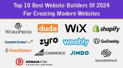 Top 10 Best Website Builders Of 2024 For Creating Modern Websites
