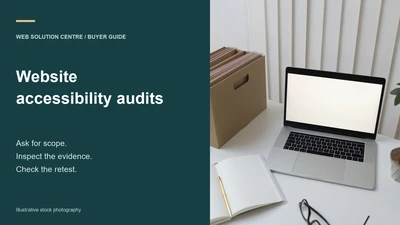 Website Accessibility Audit: What Buyers Should Expect in 2026
