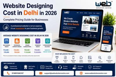 Website Designing Cost in Delhi in 2026 | Web Solution Centre