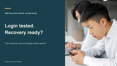 Website Login and Password Reset: Acceptance Tests Before Launch