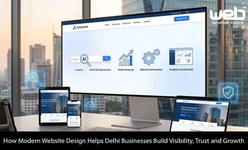 How Modern Website Design Helps Businesses Improve Search Visibility and Build Customer Trust