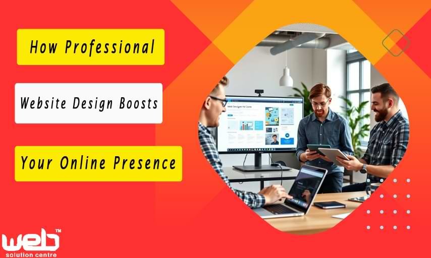 How Professional Website Design Boosts Your Online Presence