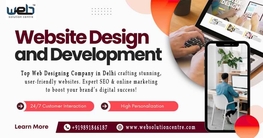 Top Website Designing Company for Stunning Digital Solutions