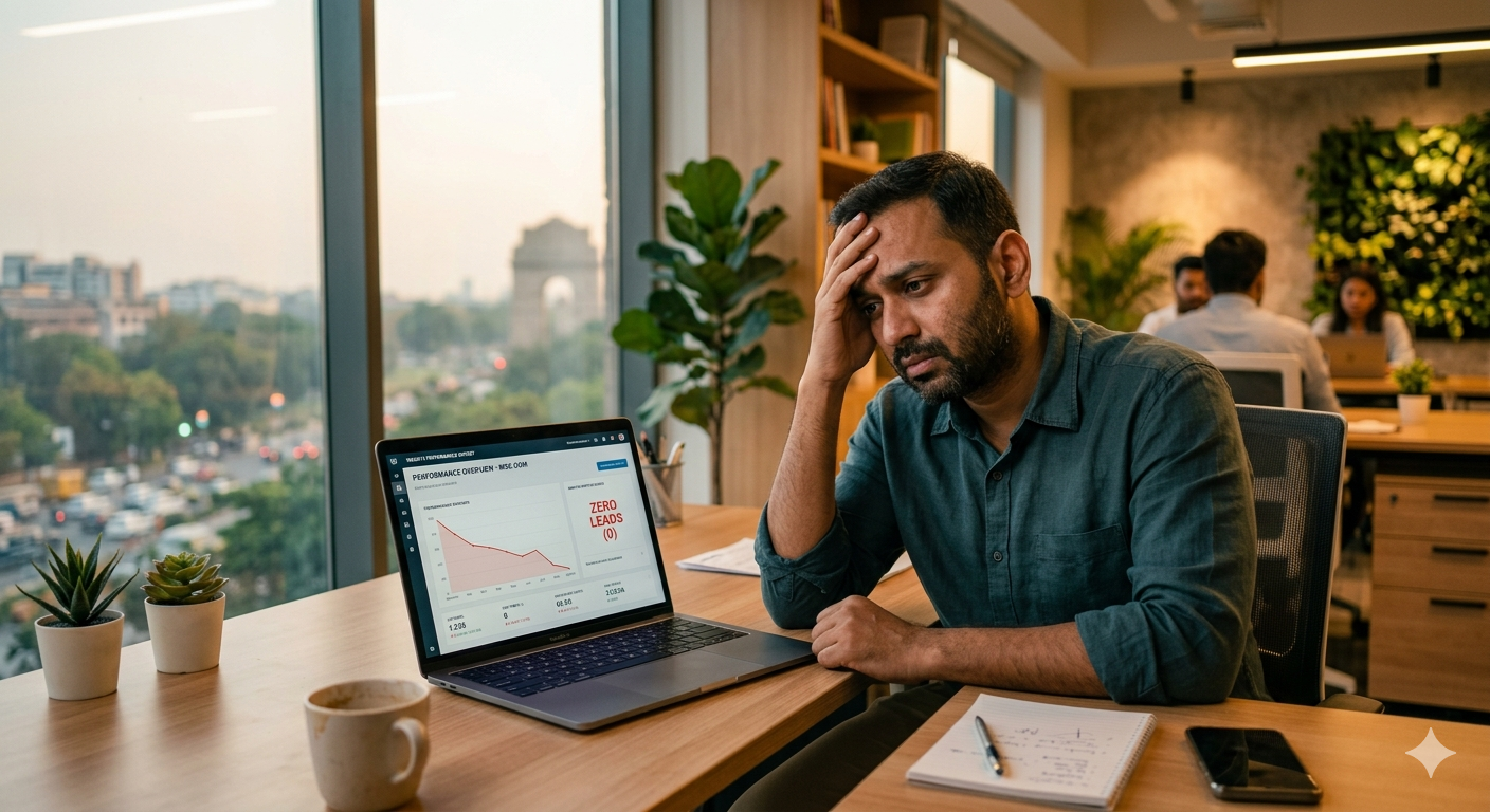 Why Your Delhi Business Website Gets Zero Leads in 2026 - 11 Fixes